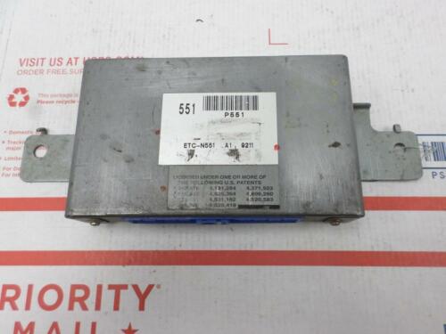 Transmission Control Module TCM TCU Nissan Altima 1998 1999 ETC-N551 A1