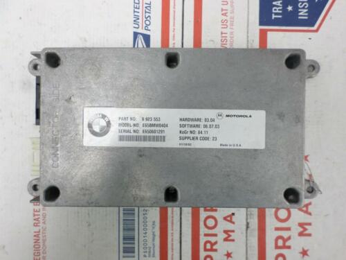 Phone Transmitter Receiver Control Module BMW E65 7-Series 745I 2002 6923553