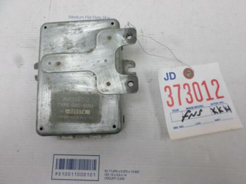 Theft-Locking Control Module Mitsubishi Diamante 1993 1994 1995 Aw335712