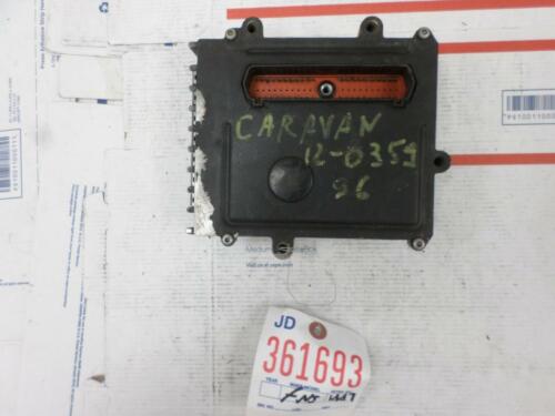13 Caravan Trans Control Module Transmission Control Module TCM TCU Dodge Caravan 1996 4686283