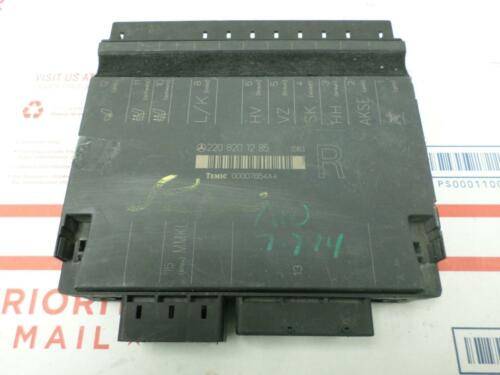 Seat Control Module Front Right Mercedes-Benz W220 S-Class 2002 2208201285