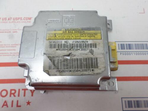 Airbag Control Module Saturn S Series 1995 21022024 21060049