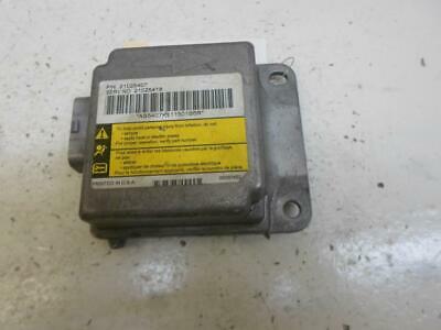 Airbag Control Module Saturn S Series 2002 21025418