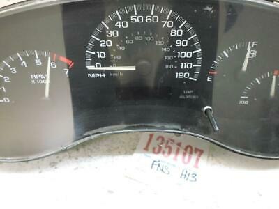 OEM Speedometer Instrument Cluster Chevrolet Malibu 2000 09356891 Mph 109K Mi