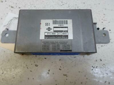 Transmission Control Module TCM TCU Nissan Altima 1998 1999 ETC-N551 A1