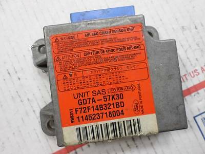 Airbag Control Module Mazda 626 1998 1999 Gd7A-57K30 / F72F-14B321-Bd