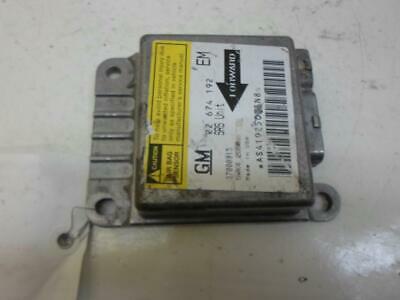 Airbag Control Module Saturn L Series 2001 22674192