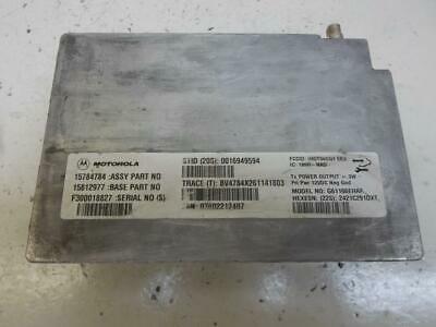 Communication Control Module Cadillac SRX 2006 15812977