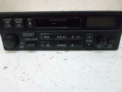 OEM Radio Honda Accord 1998 1999 2000 39100-S82-A010-M1 Am-Fm-Cassette