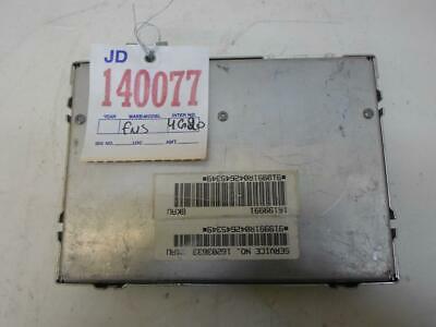 ABS Control Module Chevrolet Monte Carlo 1995 16203633