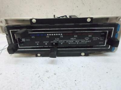 OEM Climate Control Ford Thunderbird 1982 D9Ah-18A367-Aa