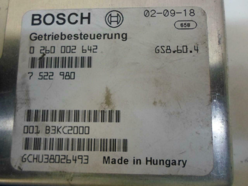 Transmission Control Module TCM TCU BMW 3-Series 325I 2002 2003 2004 7522980