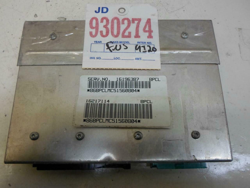 OEM Engine Computer Oldsmobile Ciera 1994 1995 16196387 3.1L ECM PCM ECU