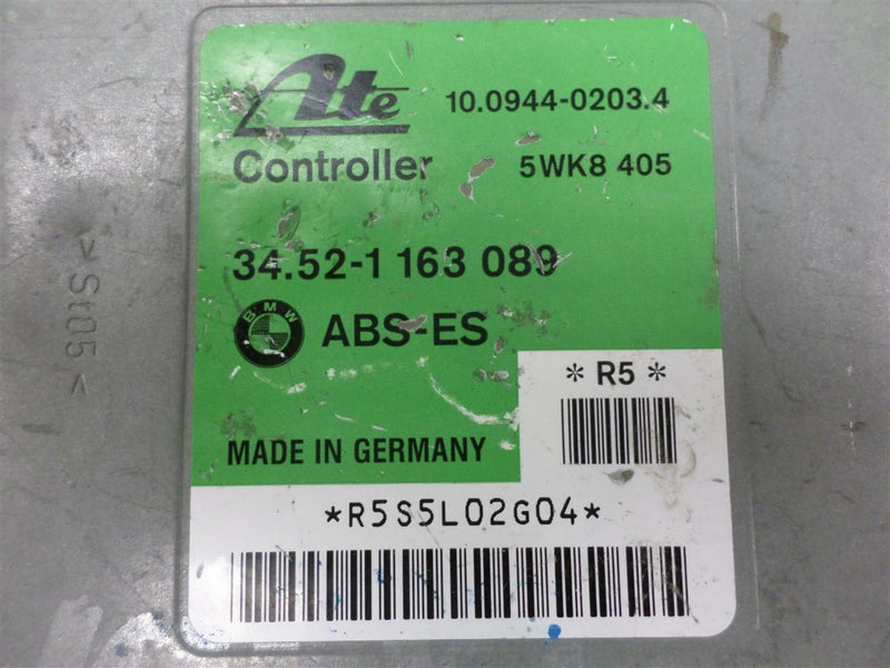 ABS Control Module BMW 325I 1992 1993 1994 1995 34521163089