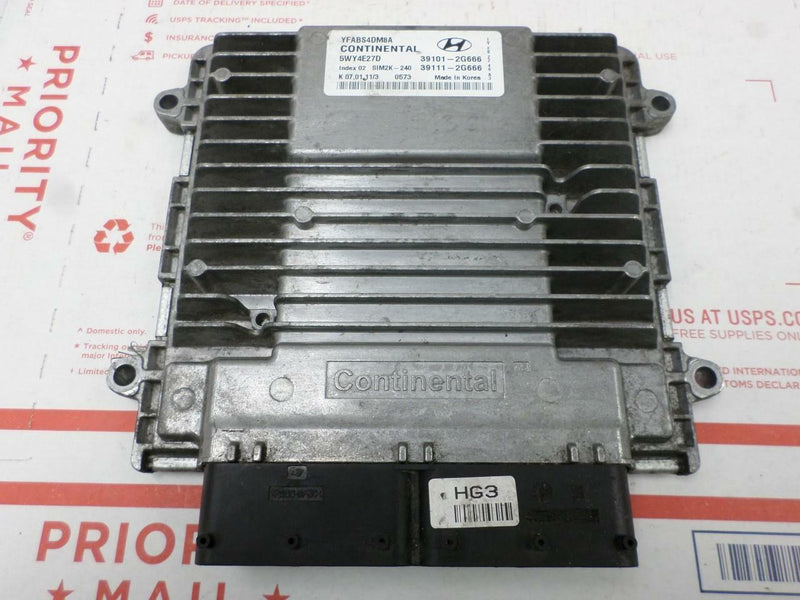 OEM Engine Computer Hyundai Sonata 2011 39111-2G666 2.4L At Calif Emissions