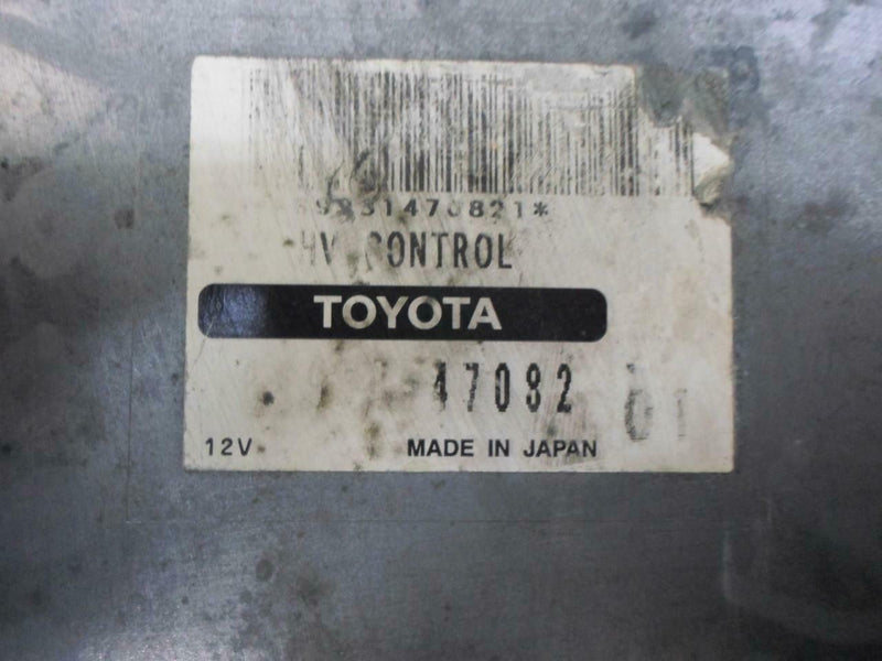 Hybrid Vehicle Control Module Toyota Prius 2004 89981-47082
