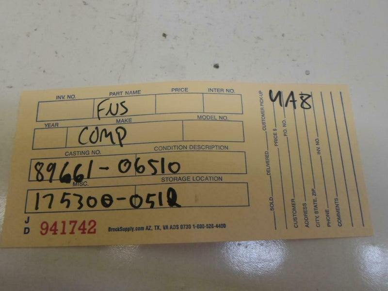 OEM Engine Computer Programmed Plug&Play Toyota Camry 1998 89661-06510 ECM PCM