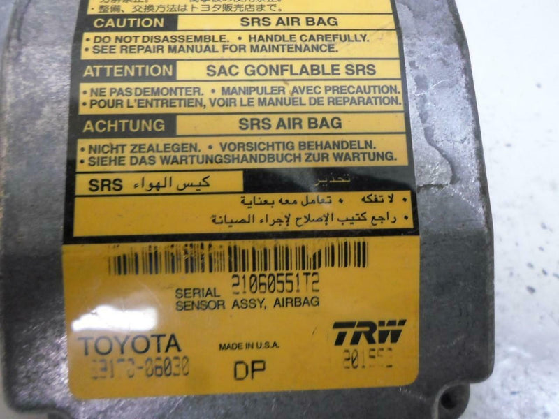 Airbag Control Module Toyota Camry 1997 89170-06030