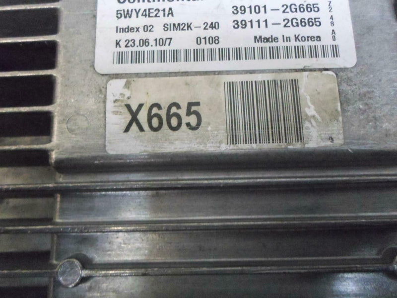 OEM Engine Computer Hyundai Sonata 2011 39111-2G665 PCM ECM ECU