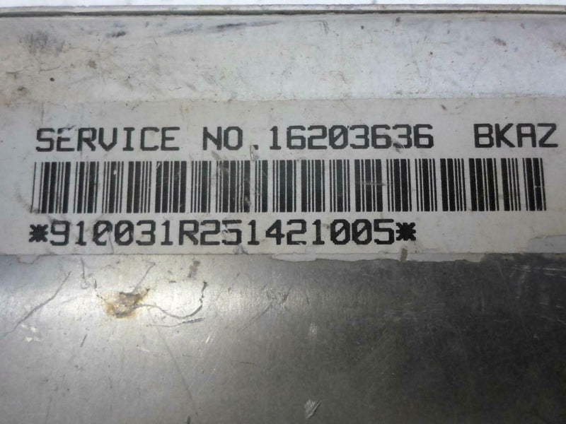 ABS Control Module Chevrolet Lumina Van 1995 1996 16203636