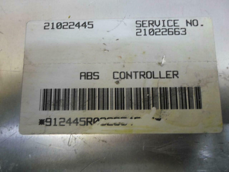 ABS Control Module Saturn S Series 1994 21022445 21022663