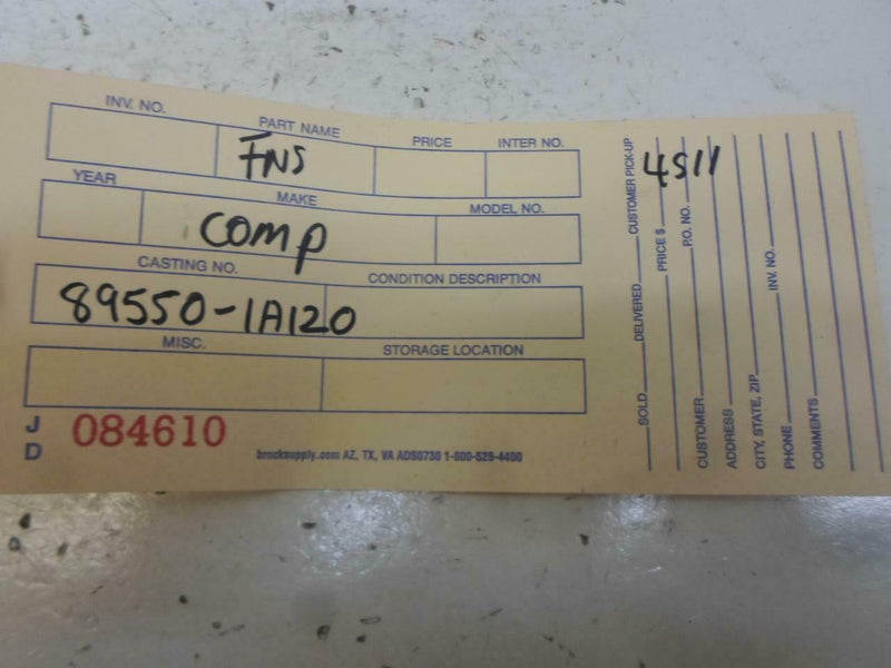 Emission Control Module Toyota Corolla 1987 89550-1A120