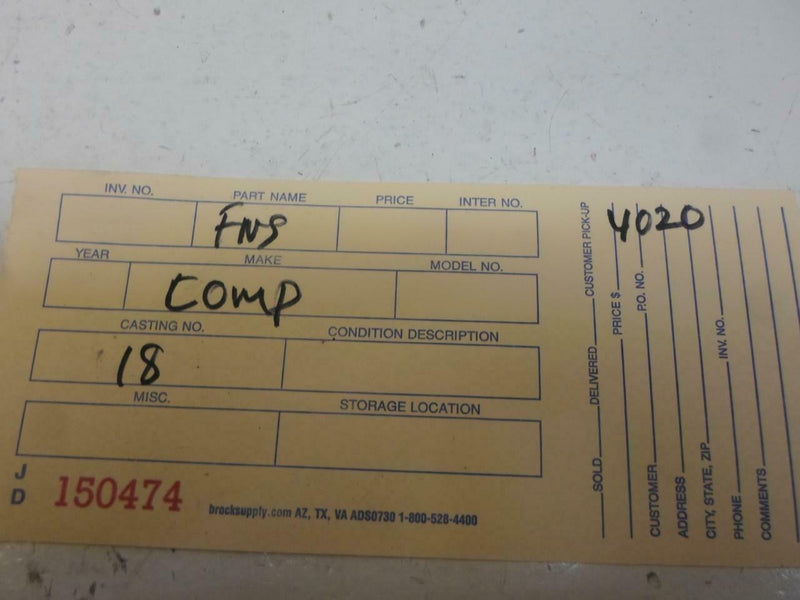 Transmission Control Module TCM TCU Nissan Altima 2007 31036 Ja00B 2.5L