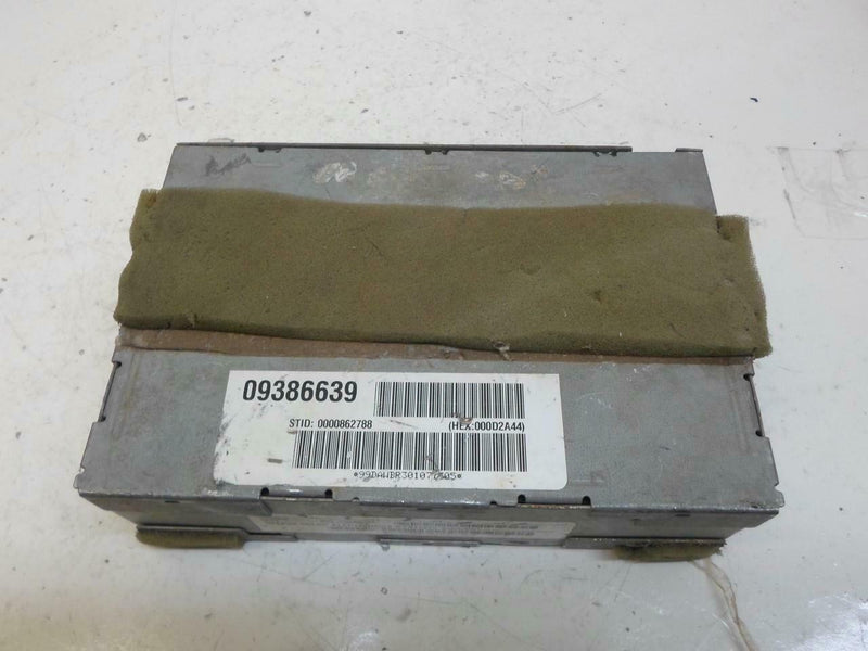 Communication Control Module Cadillac Escalade 2002 09386639