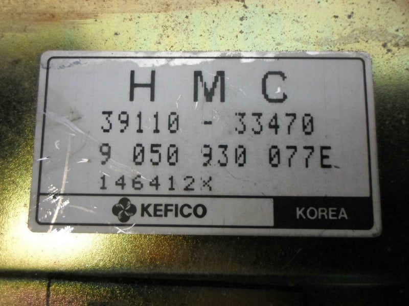 OEM Engine Computer Hyundai Elantra 1994 39110-33470 1.8L ECM PCM ECU