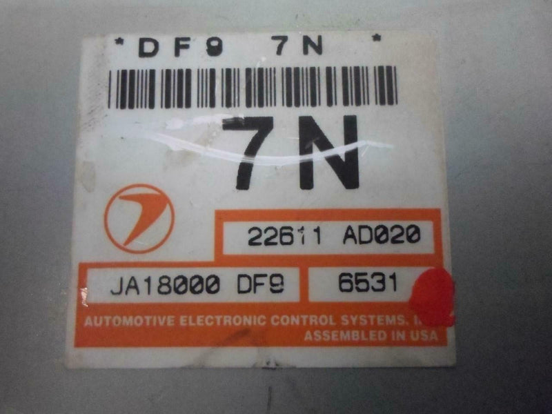 OEM Engine Computer Subaru Legacy 1997 22611 Ad020 2.2L ECM PCM ECU