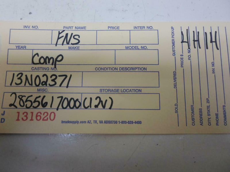 Airbag Control Module Nissan Altima 2001 285561Z000
