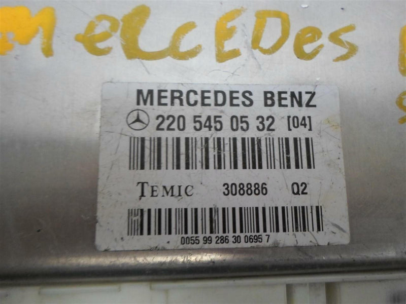 Suspension Control Module Mercedes-Benz S-Class 2003 2004 2005 220 545 05 32