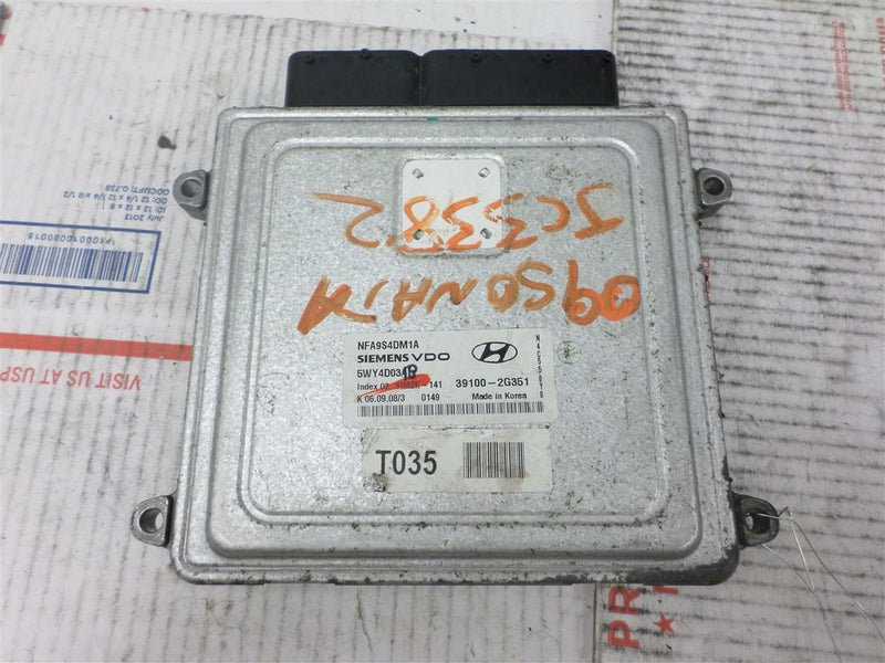 OEM Engine Computer Hyundai Sonata 2009 2010 39100-2G351 PCM ECM ECU