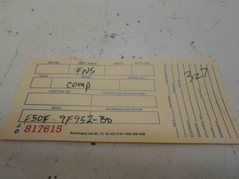 Throttle Body Control Module Lincoln Continental 1995 1996 1997 F50F-9F952-Bd