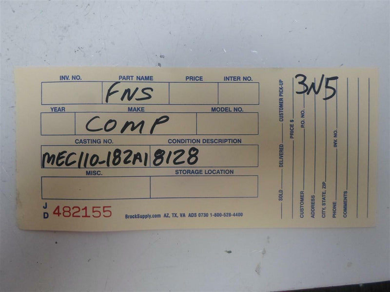 OEM Engine Computer Programmed Plug&Play Nissan Altima 2008 Mec110-182 A1 2.5L