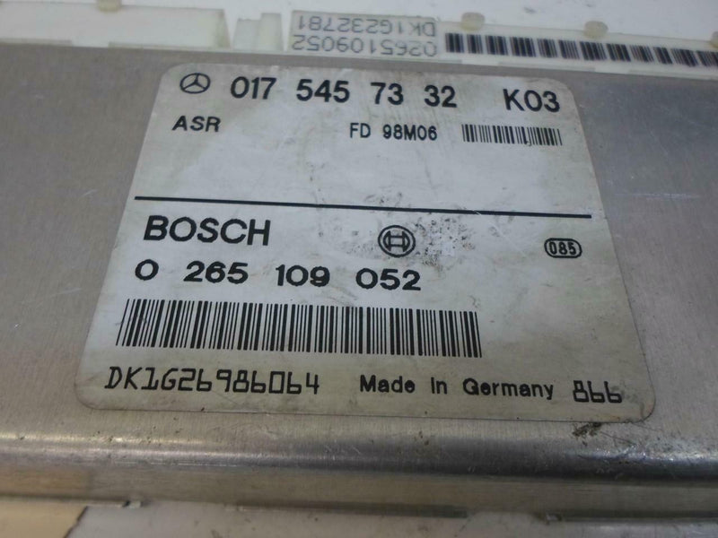 ABS Control Module Mercedes-Benz W202 C-Class C43 1999 2000 0175457332