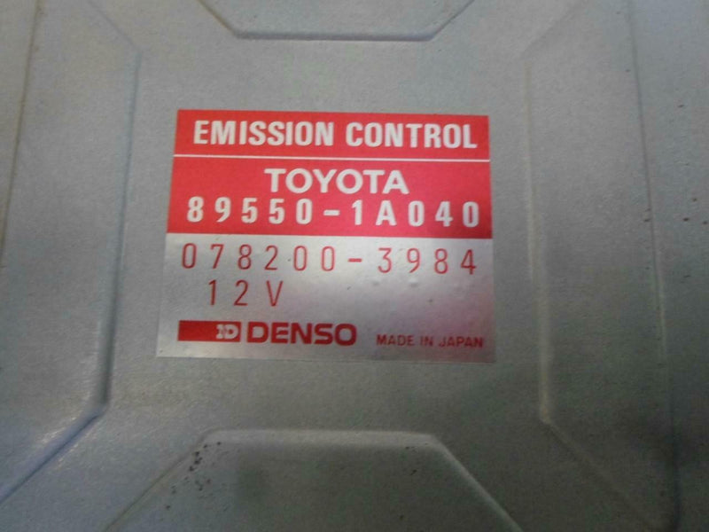 Emission Control Module Toyota Corolla 1988 1989 89550-1A040