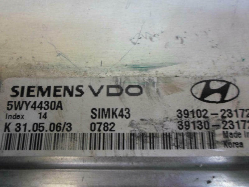OEM Engine Computer Hyundai Elantra 2004 2005 2006 39130-23172 39102-23172 At