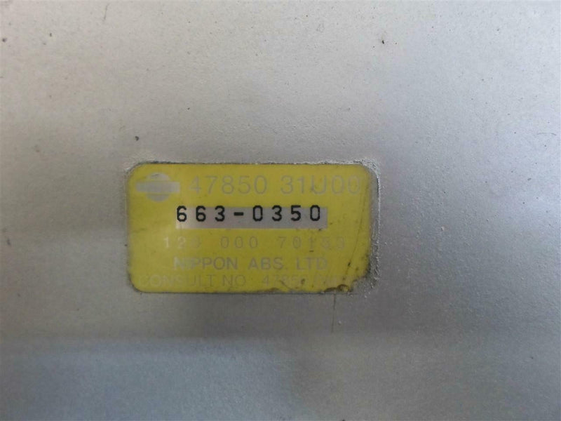 ABS Control Module Nissan Maxima 1995 1996 47850-31U00