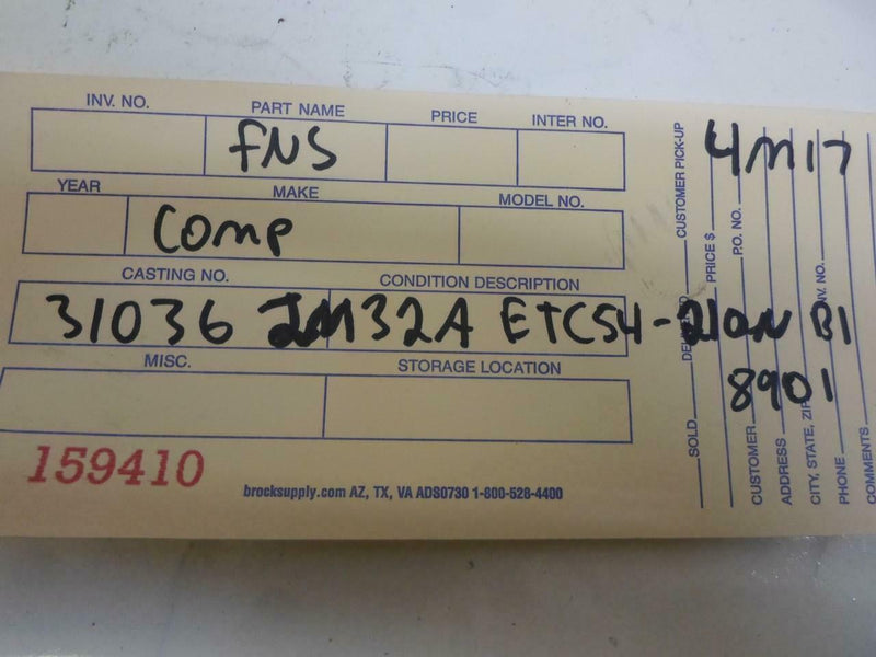 Transmission Control Module TCM TCU Nissan Rogue 2009 31036 Jm32A