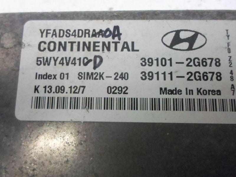 OEM Engine Computer Hyundai Sonata 2011 2012 2013 39111-2G678 39101-2G678 ECU