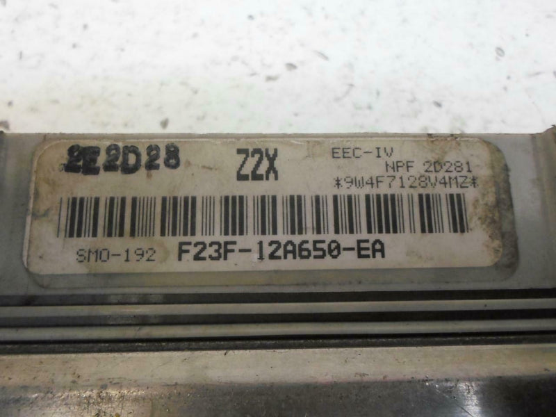 OEM Engine Computer Ford Tempo 1992 1993 1994 F23F-12A650-Ea Z2X 3.0L At PCM ECM