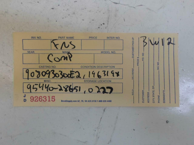 Transmission Control Module TCM TCU Hyundai Tiburon 1998 1999 95440-28651