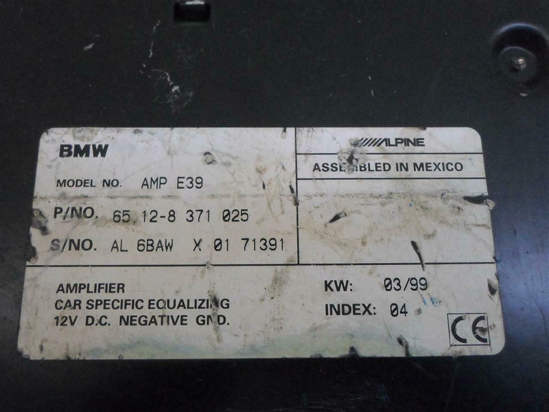 OEM Amp Amplifier BMW 528I 1997 1998 1999 2000 2001 2002 2003 65. 12-8 371 025