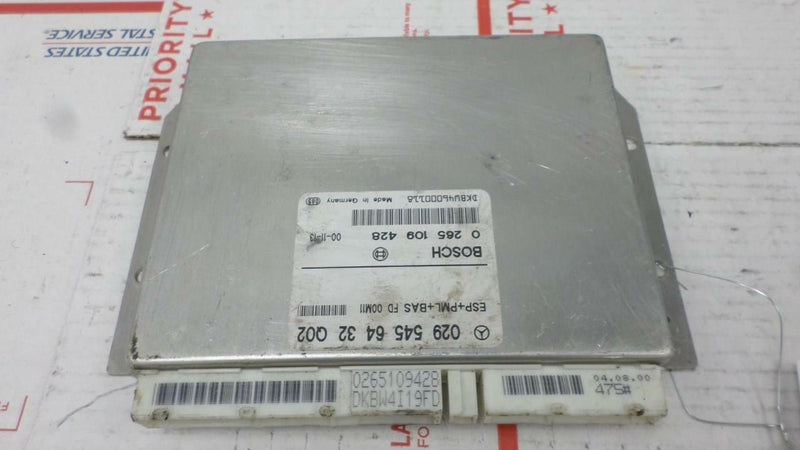 ABS Control Module Mercedes-Benz W210 E-Class E430 2000 2001 2002 0295456432