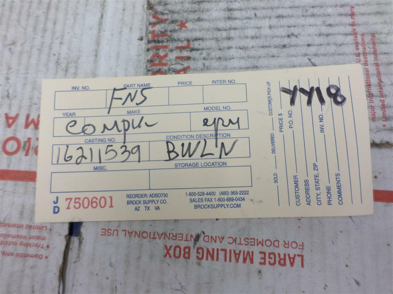 OEM Engine Computer Programmed Plug&Play Buick Lesabre 1996 16211539 PCM ECM ECU