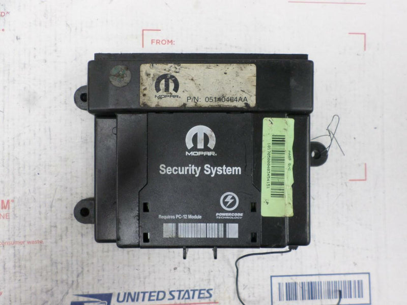 Remote Start Control Module Jeep Patriot 2007 2008 05140464AA Mopar