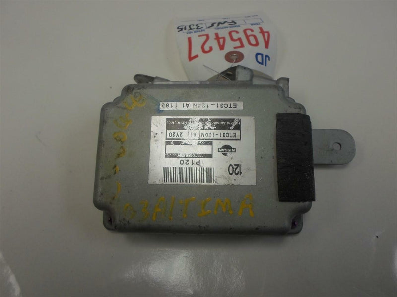 Transmission Control Module TCM TCU Nissan Altima 2002 2003 ETC31-120N A1 2.5L