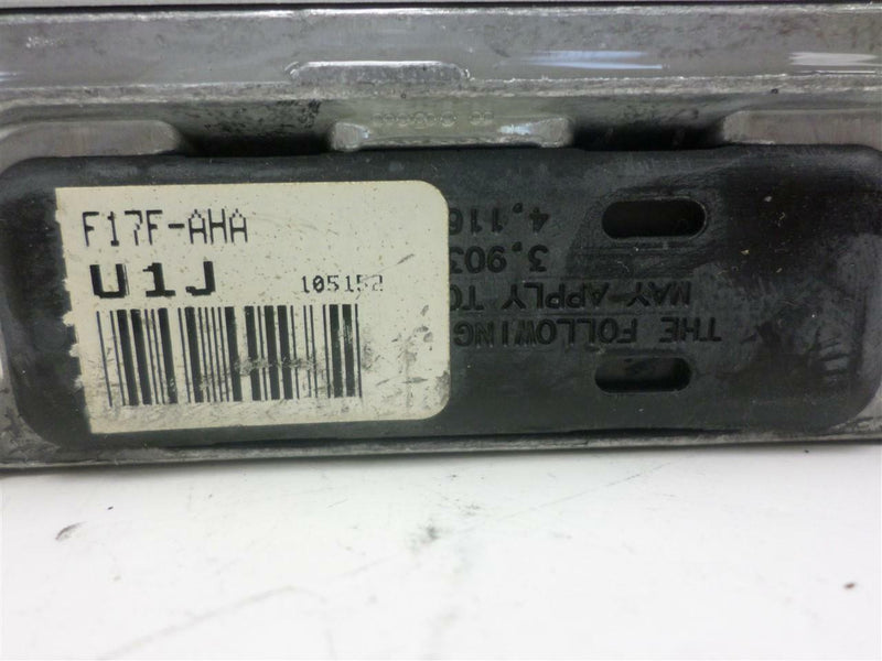 OEM Engine Computer Ford Explorer 1991 F17F-12A650-Aha U1J PCM ECM ECU