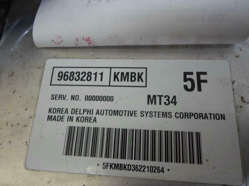 OEM Engine Computer Chevrolet Optra 2007 96832811 At PCM ECM ECU